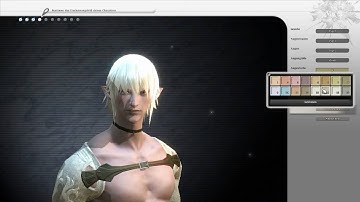 Final Fantasy XIV Gameplay - Character Creation