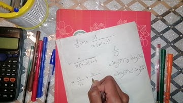 Calcul intégral : décomposition en éléments simples (Fractions rationnelles).