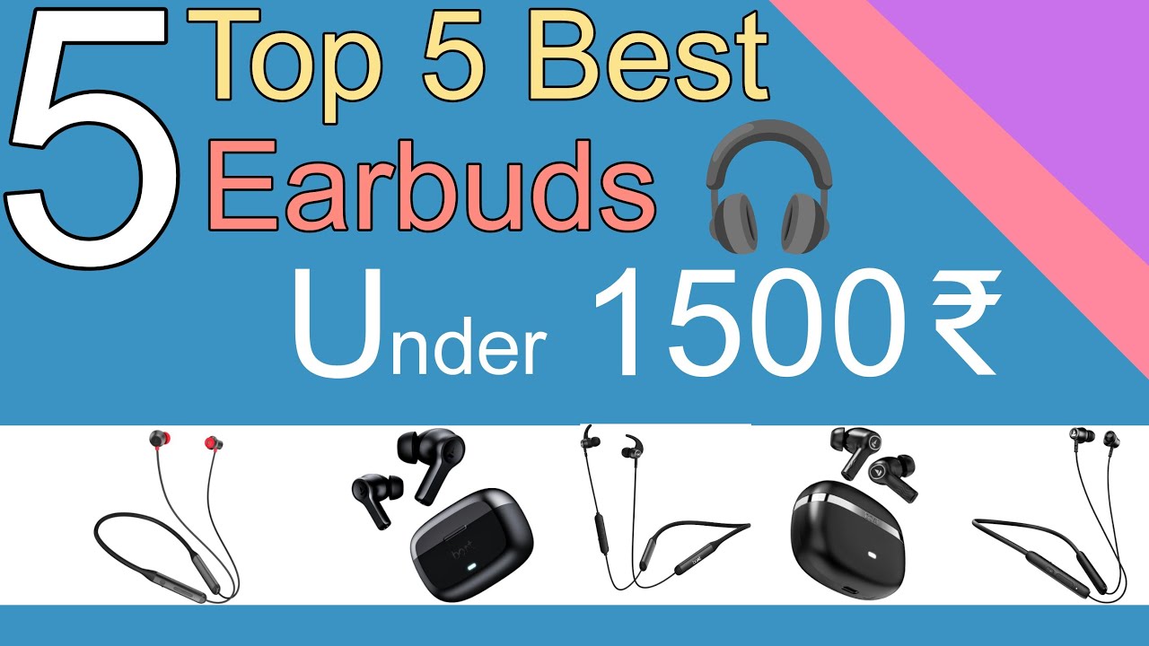 Top 5 Neckband Earbuds Under 2000🤑 Best Earbuds Under 2000💵boat bestearbuds earbuds 