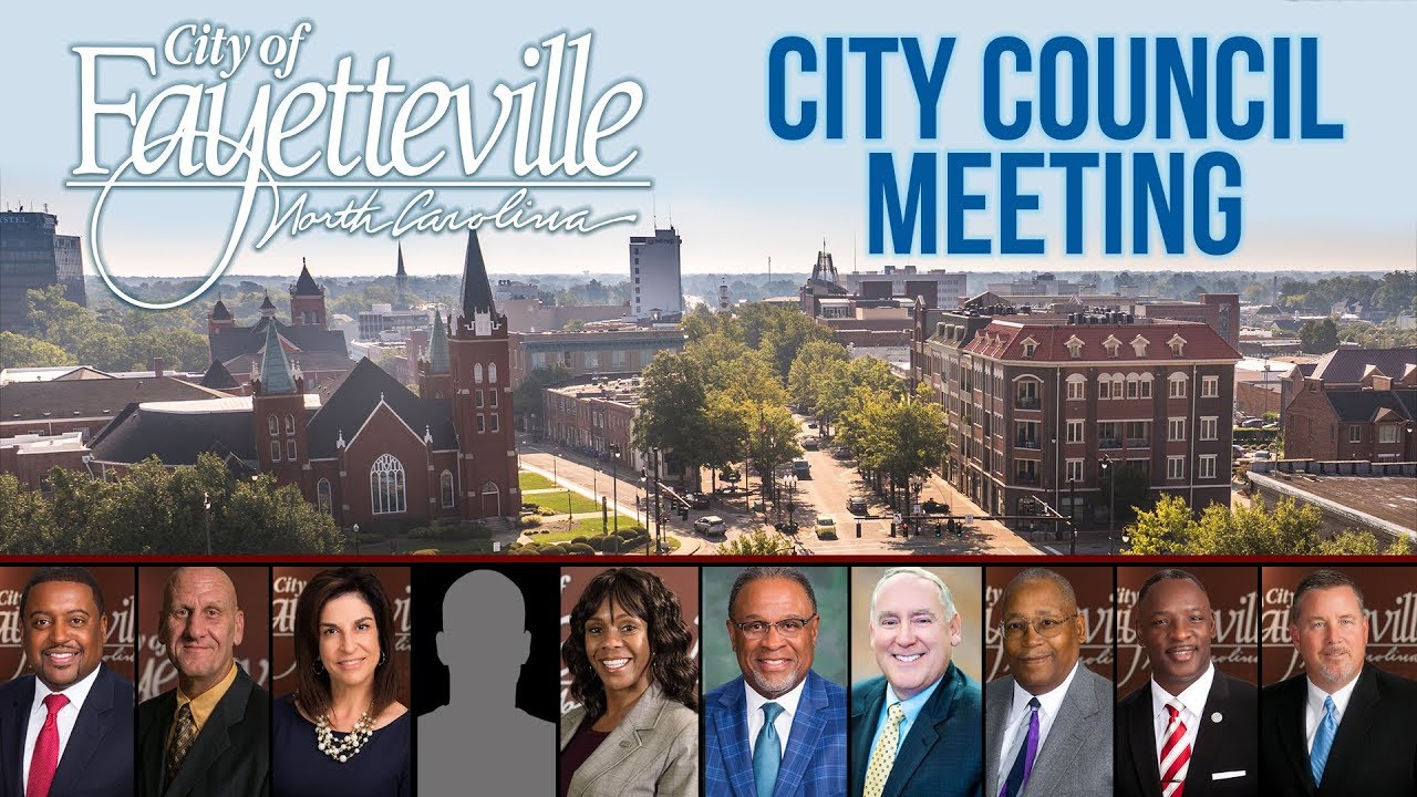 Fayetteville City Council Meeting - June 11 2018 - YouTube