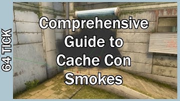 The Comprehensive Guide To Cache Connector Smokes | CS:GO 64 tick Smoke Exclusive
