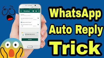 Whatsapp Auto Reply Trick | Send message without open whatsapp | Amazing whatsapp trick 2017