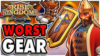 8 WORST Pieces of EQUIPMENT in Rise of Kingdoms! (Don't WASTE Materials!) screenshot 3