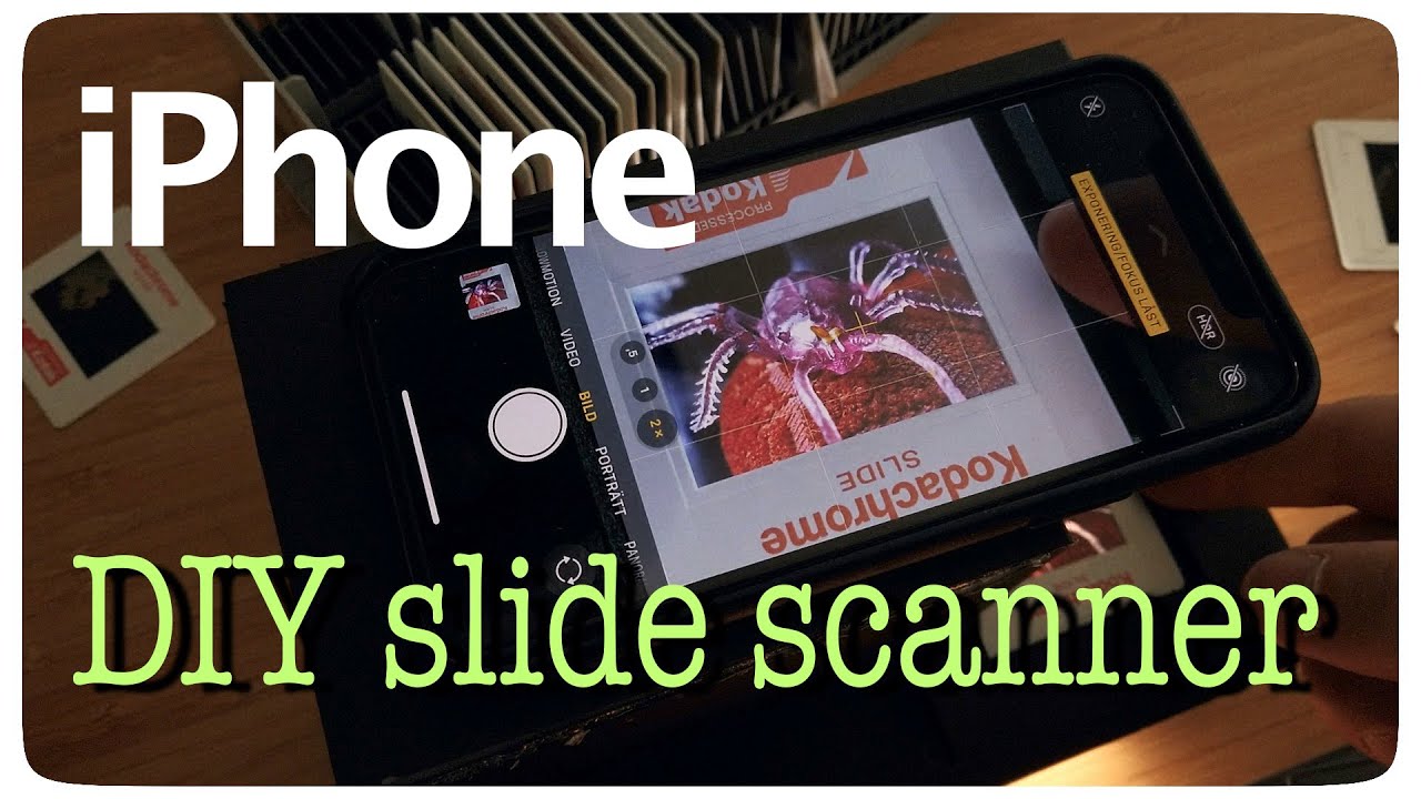 slide scanner for YouTube