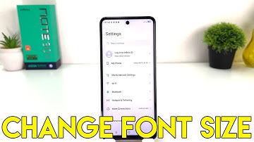 How to change font size in Infinix Note 30