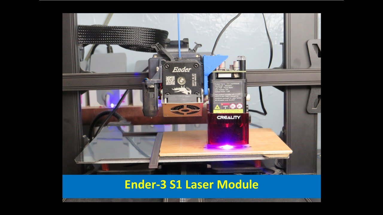 106: (vid85) Quick installation of the Laser module on the Creality ...