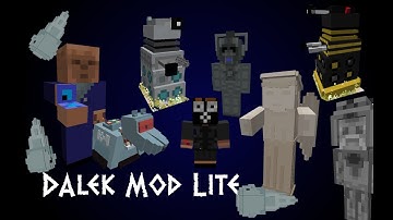 Dalek Mod Lite - Just the Mobs (Mod Review) [UDWF1 Style]