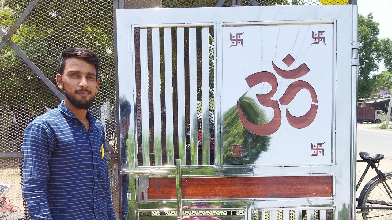 ss welding ss gate kitne me bana hai 202 ka gat YouTube