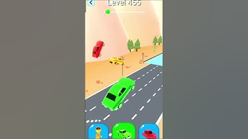 Shape Shifting Game l Shape Shifting Car Game Play Level 455 #Shorts