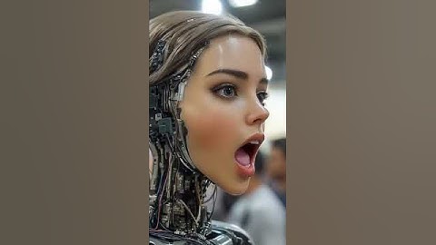 🤖 Half Human, Half Machine – Stunning Robot Face Reveal! ✨ #FutureAiRobots #HumanVsAI