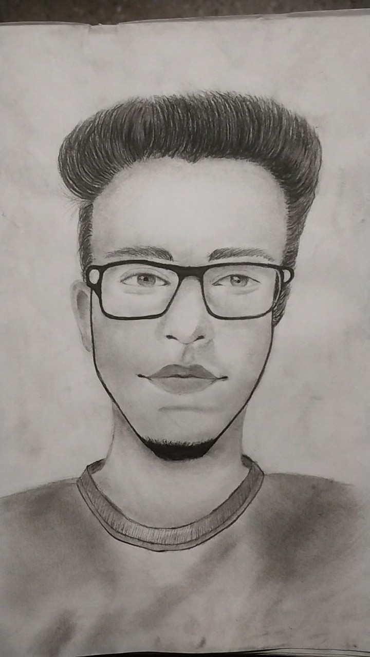 Making Triggered insaan's portrait ️ #drawing - YouTube Making Triggered insaan's portrait ️ #drawing - YouTube