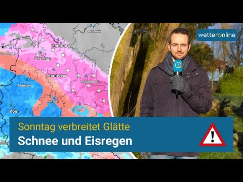 ❗️Schnee und Eisregen