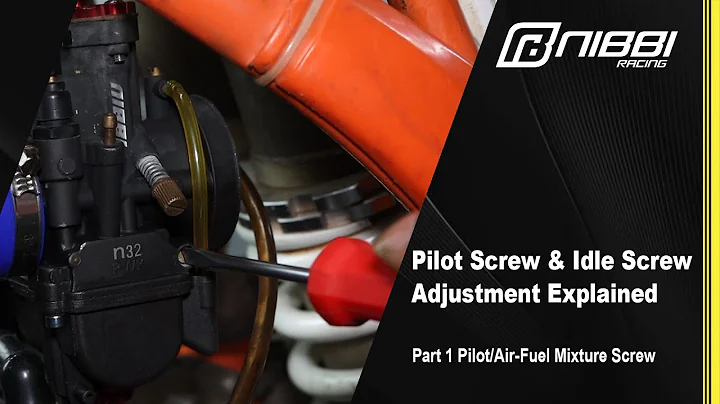Pilot & Idle Screw Adjustment Explained | Part 1 - Pilot/Air-Fuel Mixture Screw