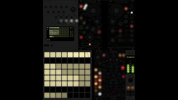 Super Self-Player 64- Monome Teletype, Grid 64, Instruō Saich, I-ō47, øchd - generative modular