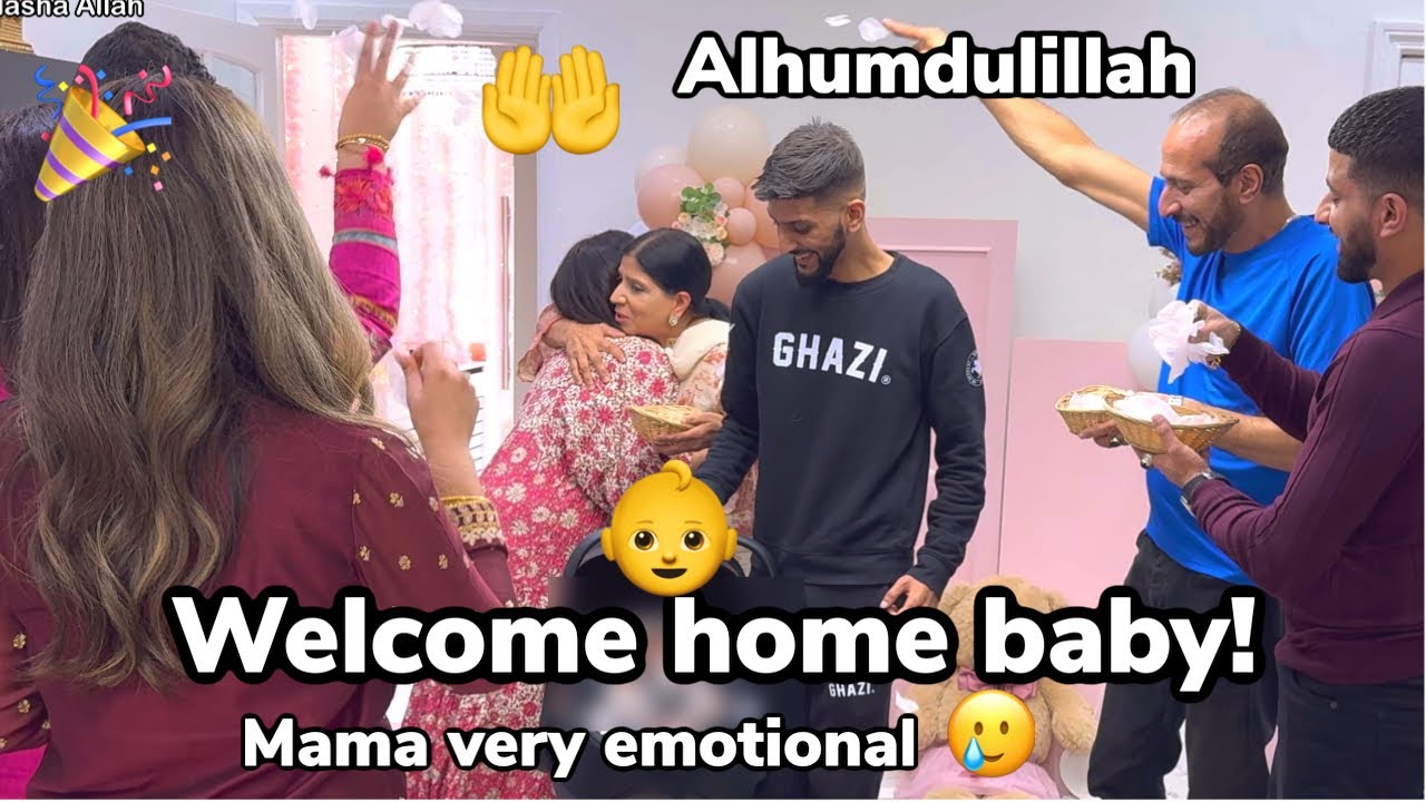 WELCOME HOME BABY AND ADEENA! 👶|| MAMA VERY EMOTIONAL 🥲 || ALHUMDULILLAH 🤲
