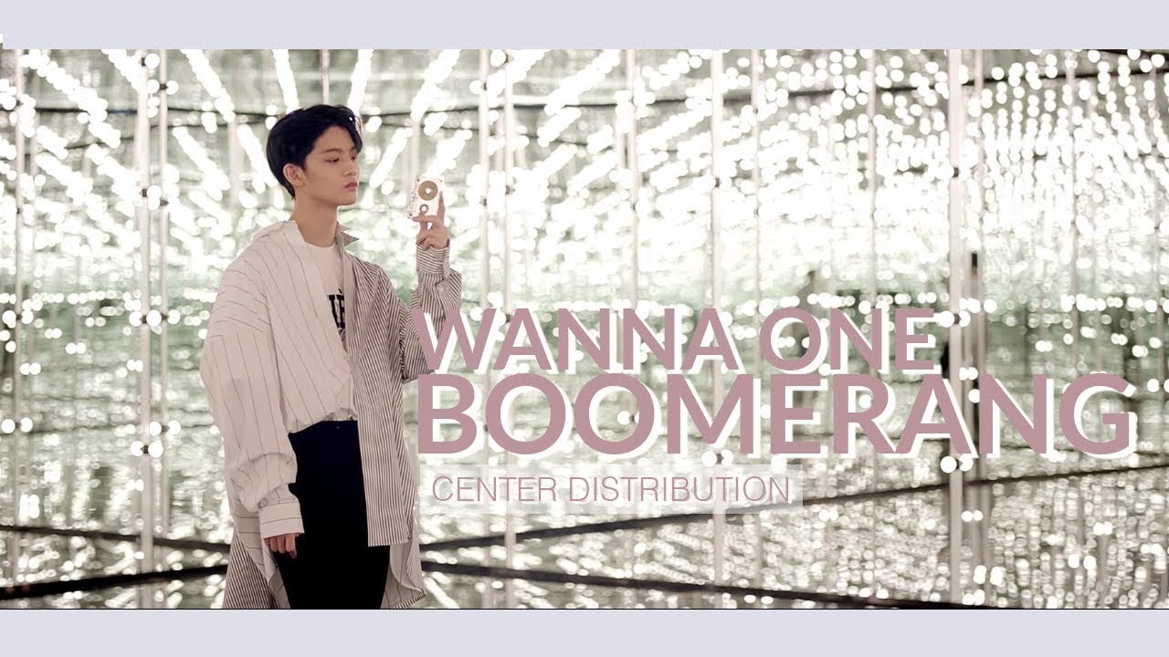 Wanna One - Boomerang: Center Distribution