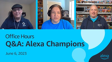 Alexa Developer Office Hours feat. Alexa Champion, Mark Tucker, on APL Widgets