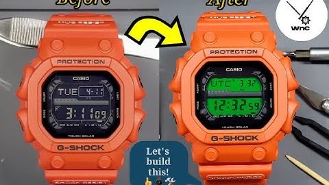 [Modified Casio] Casio GShock GX-56BB Mod