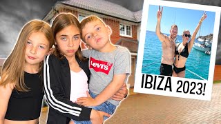 LEAVING our KIDS for the first time!  *we went to IBIZA