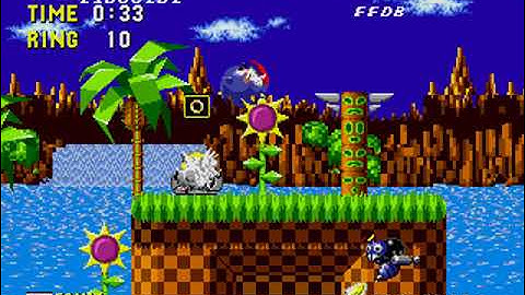 Sonic 1 Prototype - Unused Debug Mode Style 1