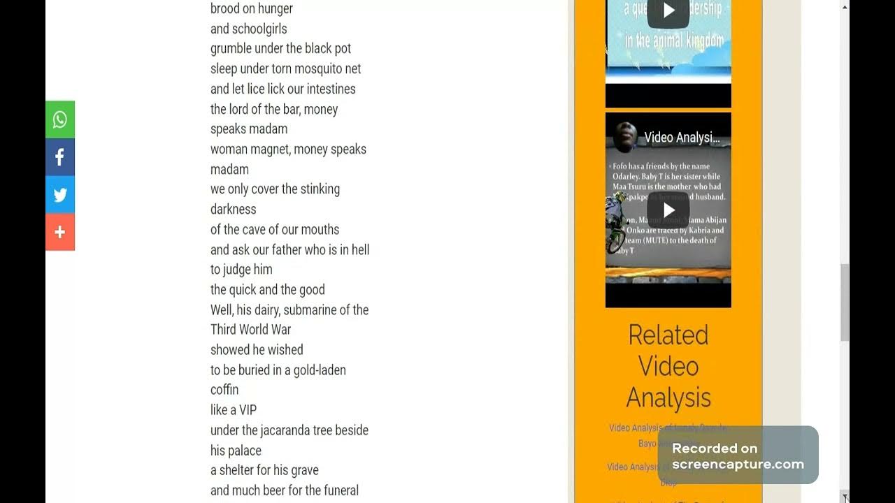 No Coffin No Grave By Jared Angira YouTube