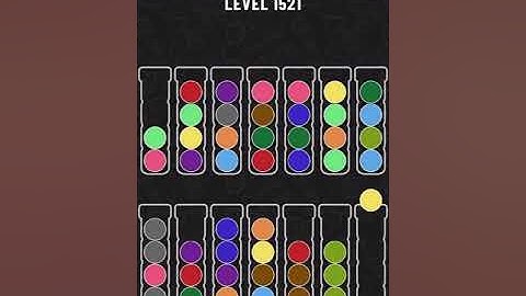【Ball Sort Puzzle】Level.1521