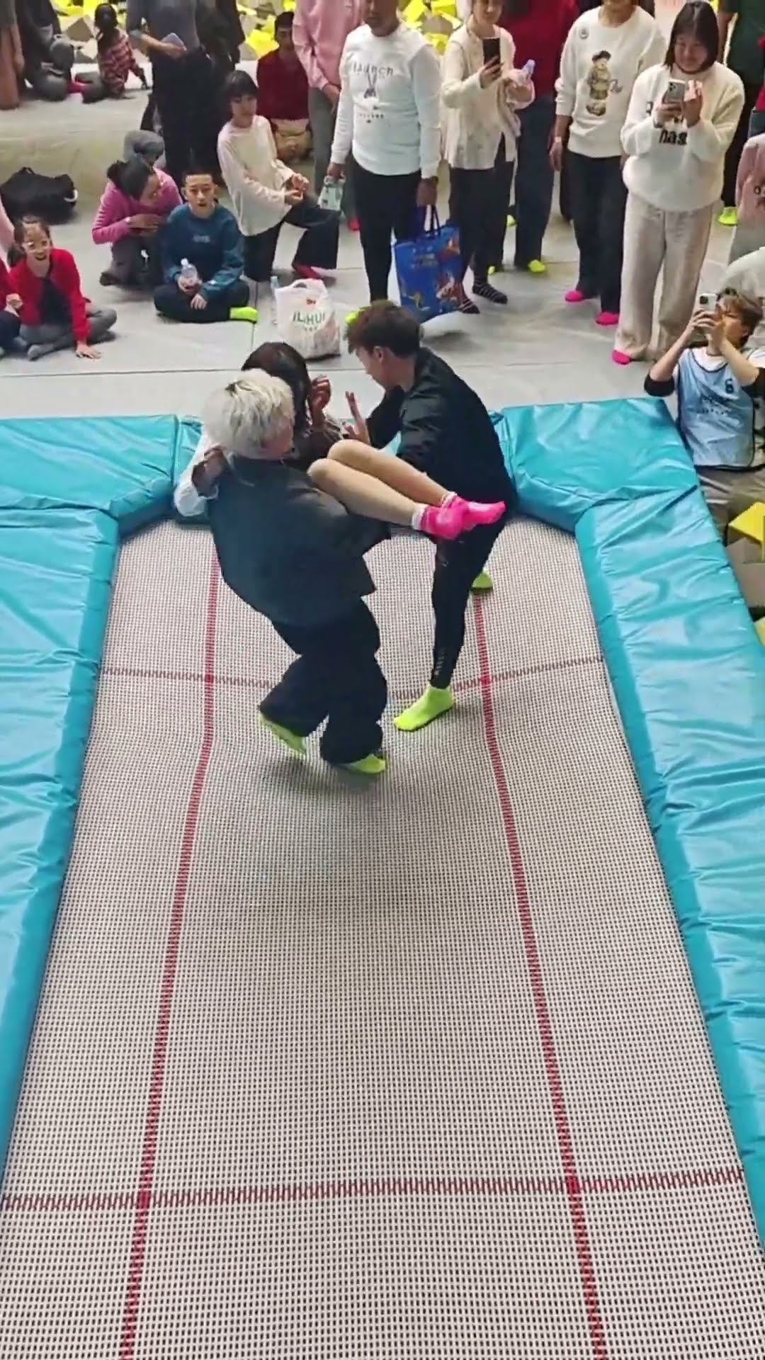 This Trampoline Is So?? Fun! Why Didn't We Just Start Jumping Around Like This When We Were Kids