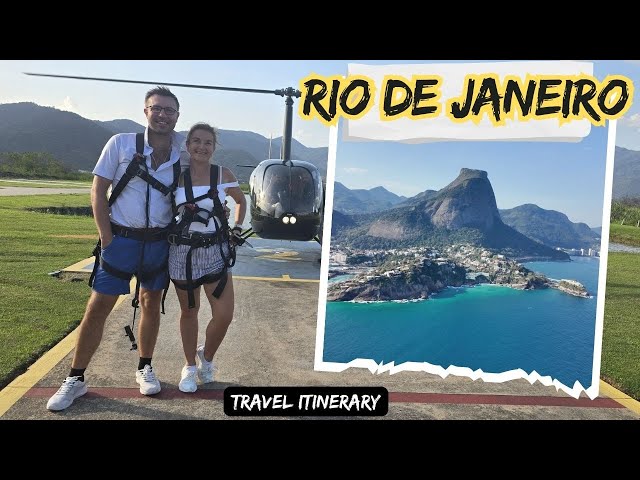 Rio De Janeiro: Helicopter Tour, Brazilian Steakhouse & Recreio dos Bandeirantes — Mark & Jane: Freeflow Travels (video thumbnail)