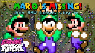 FNF - Luigi's Identity Crisis (MARIO IS MISSING but SMW Luigis sing it)