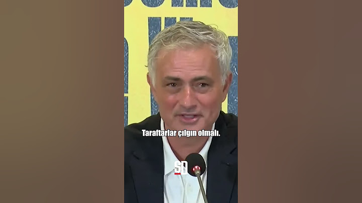 Mourinho: "Fenerbahçe Taraftarı Çılgın Olmalı" #shorts #josemourinho #fenerbahçe