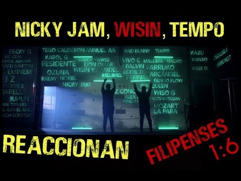 Nicky Jam, Wisin, Tempo, REACCIONAN A FILIPENSES 1:6 – Redimi2 ft. Almighty