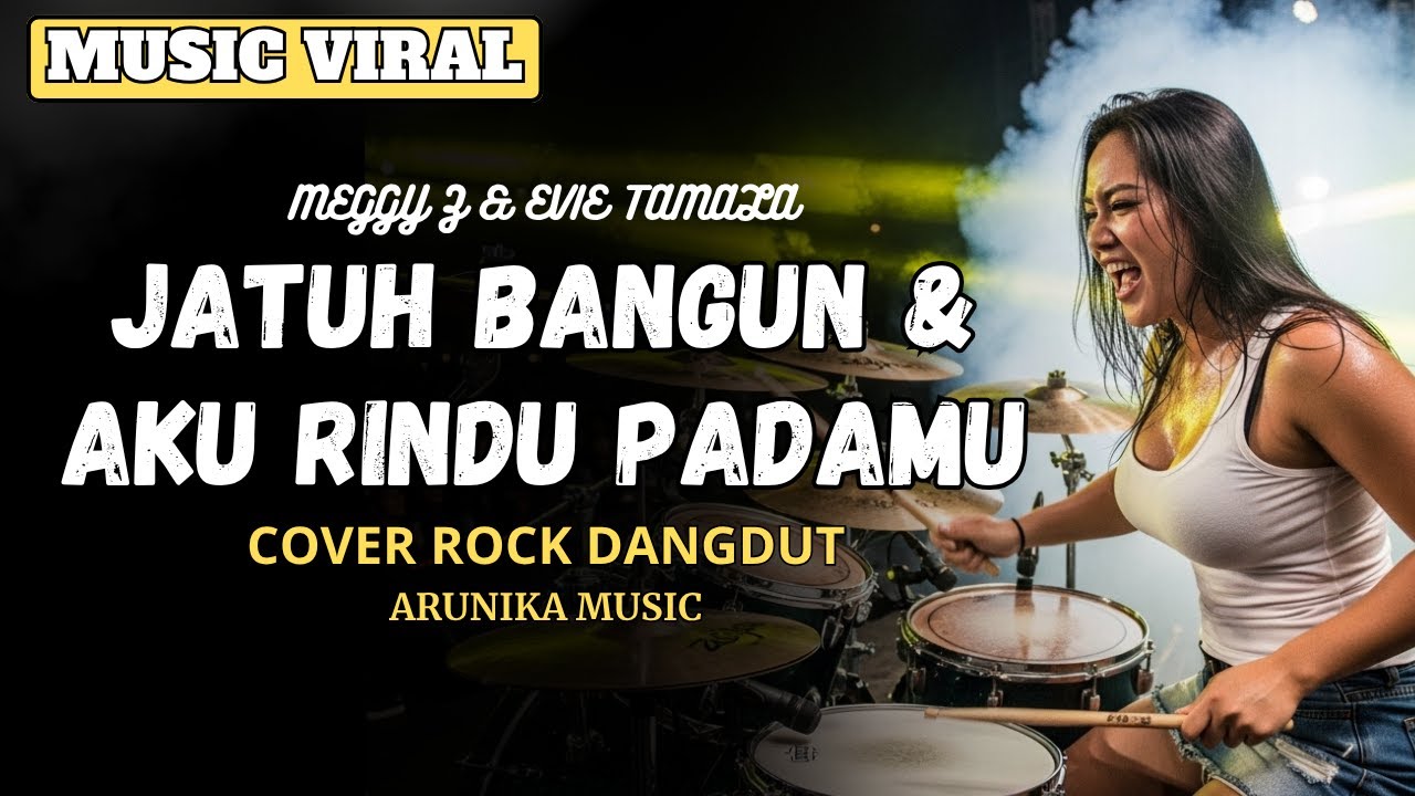JATUH BANGUN & AKU RINDU PADAMU - Rockdut Version l Female Rock Vocal Cover ( Arunika Music )