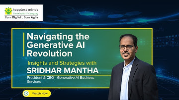 Navigating the Generative AI Revolution: Insights and Strategies with Sridhar Mantha