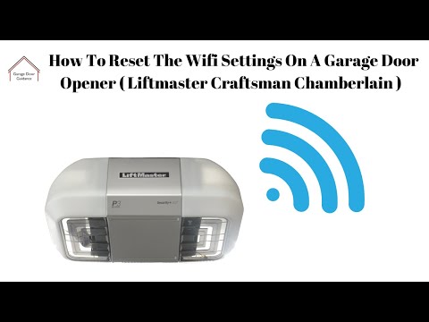 how to factory reset myq garage door opener