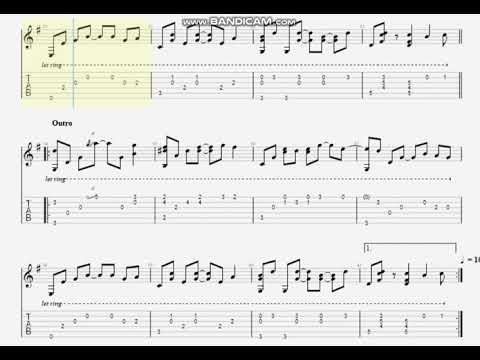 Hyehwadong (Reply 1988 OST) Easy Finger Style Tab - Reply 1988 OST