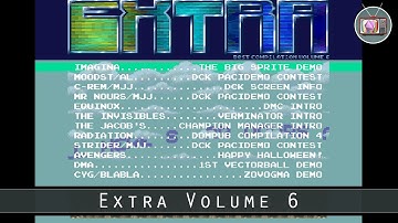 Extra Volume 6 by NoExtra, 2015 | Atari ST Intro