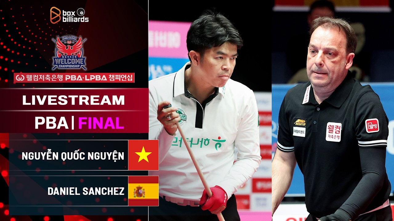 CHUNG KẾT: Nguyễn Quốc Nguyện vs Daniel Sanchez | PBA Welcome Savings Bank 2025-2026