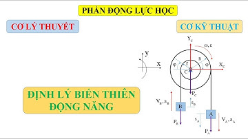 Cơ lý thuyết: Bài tập phần động lực học định lý biến thiên động năng
