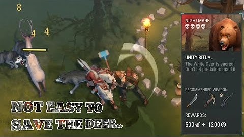 NOT EASY TO SAVE THE DEER AS F2P COMMUNE TRIALS UNITY RITUAL Last Day on Earth