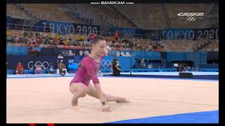 Vladislava Urazova. FX AA. Olympic Games 2021