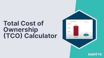 Total Cost of Ownership (TCO) Calculator