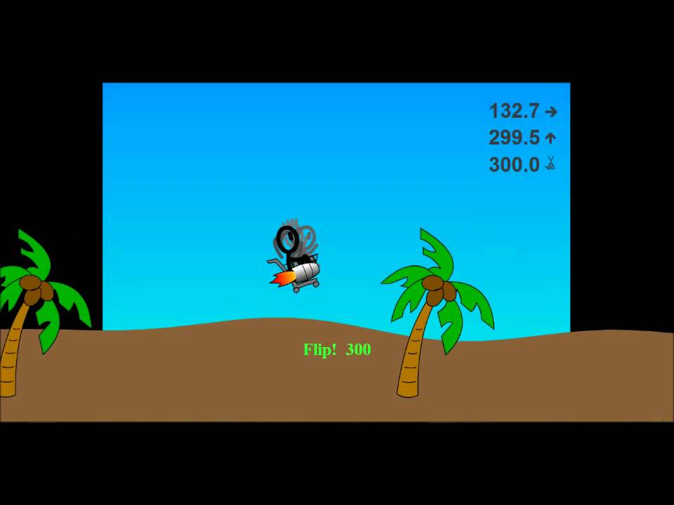 Shopping cart hero all unlocked and a backflip, triple gr YouTube