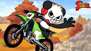 RAGE QUIT - TRIALS LET'S PLAY ! Epic Motorcycle Tricks with Combo Panda screenshot 5
