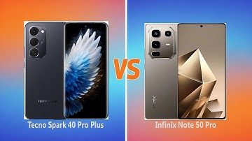 Tecno Spark 40 Pro Plus vs Infinix Note 50 Pro