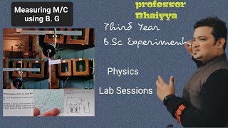 M/C by Ballistic Galvanometer (B.G) | B.Sc & Engg | Physics Lab Practical | Professor Of Science