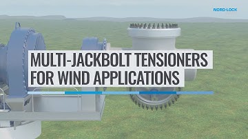 Superbolt Multi-Jackbolt Tensioners for Wind Applications