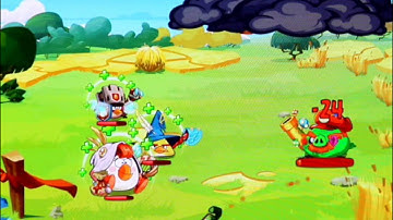 Angry Birds Epic - part 5 - Matilda`s garden and Golden Fields level 1-3