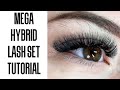 Mega Hybrid Lash Tutorial