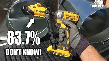 Review van de DeWalt metaalschaarbevestiging