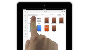 Notes Plus 4: Organizing Notebooks Tutorial